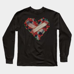 Glowing Heart Long Sleeve T-Shirt